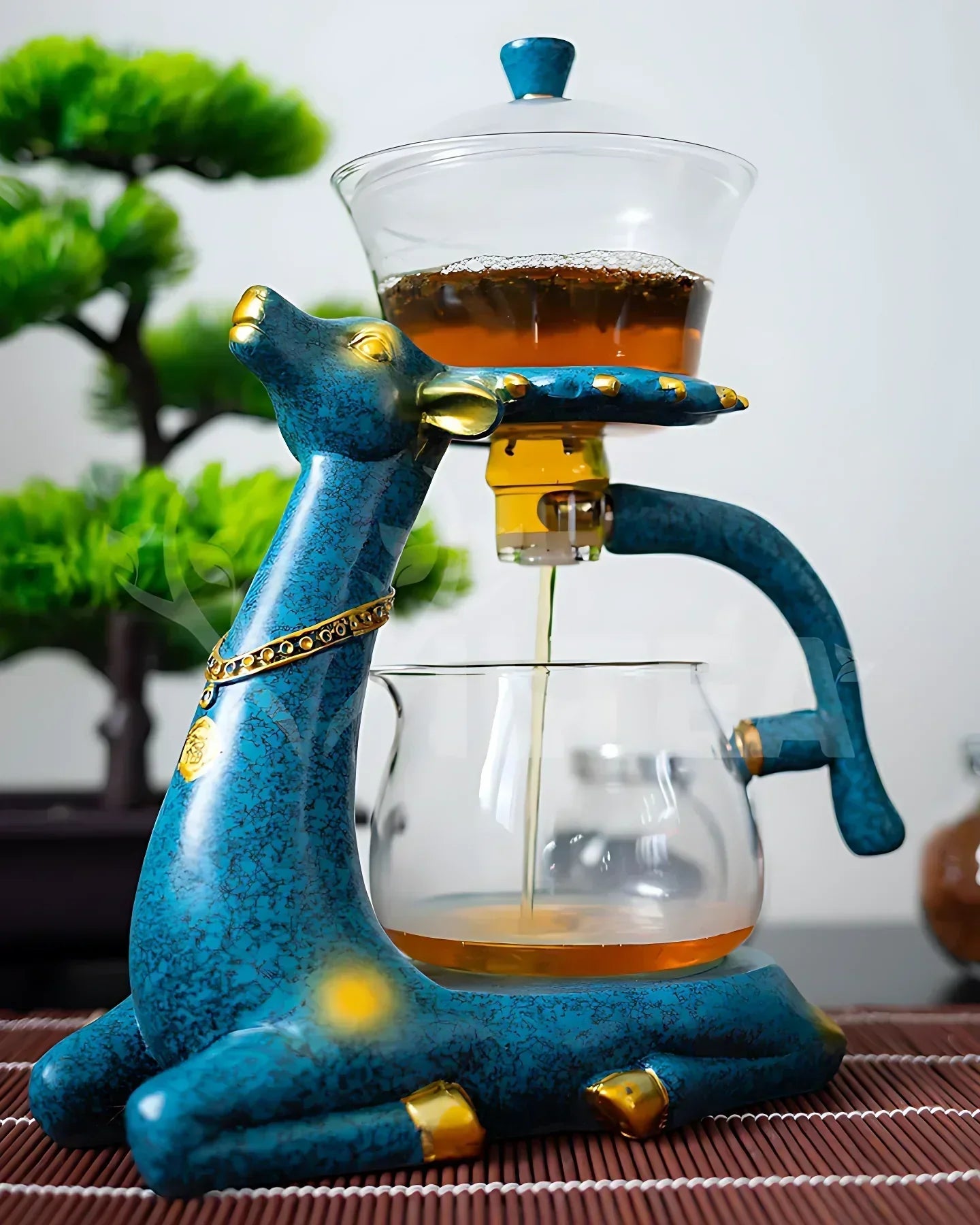 Kunstige Theezetset met Dierenontwerp - Exclusieve Theepot voor Stijlvol Theedrinken