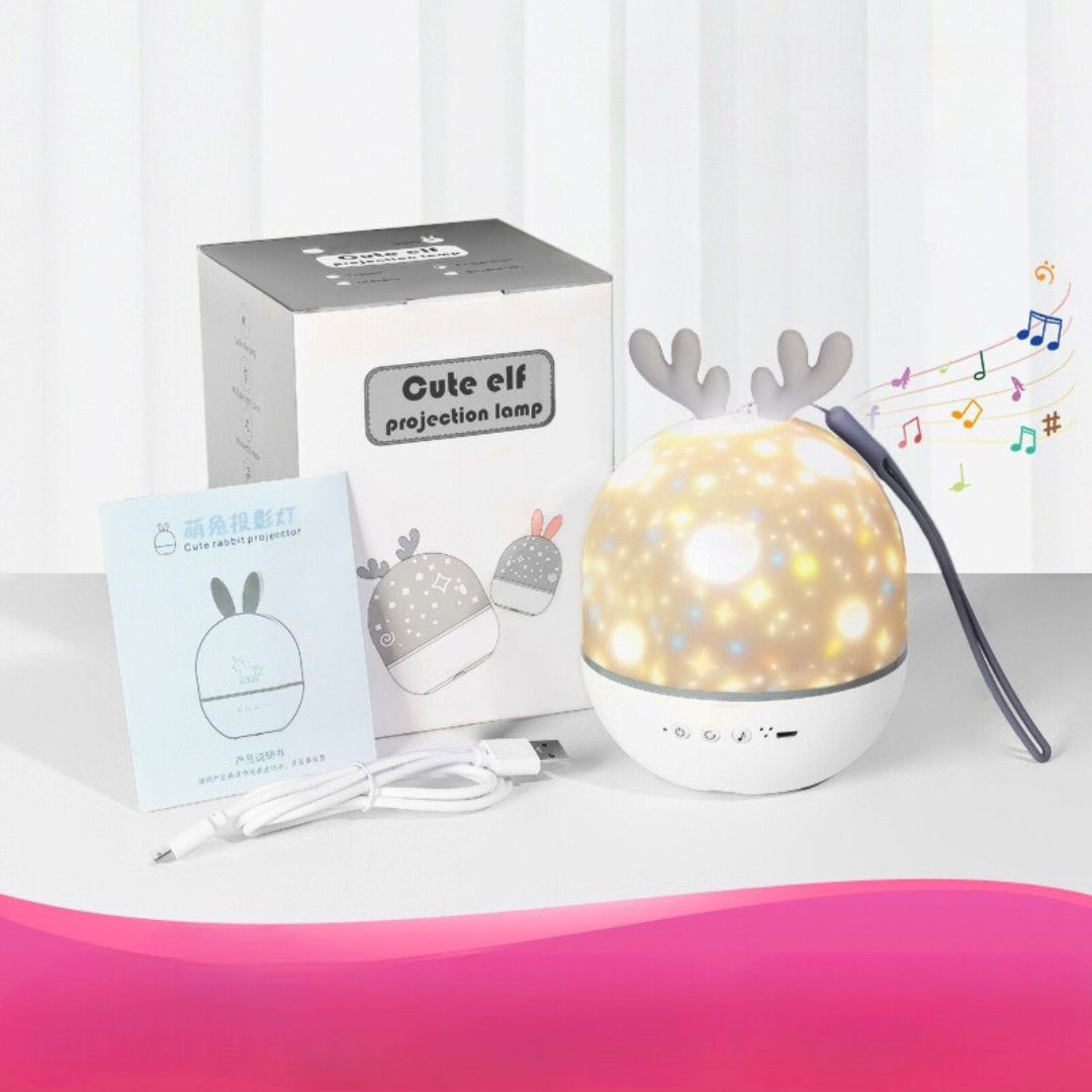 Magische Kinderkamerlamp met Sterreneffect