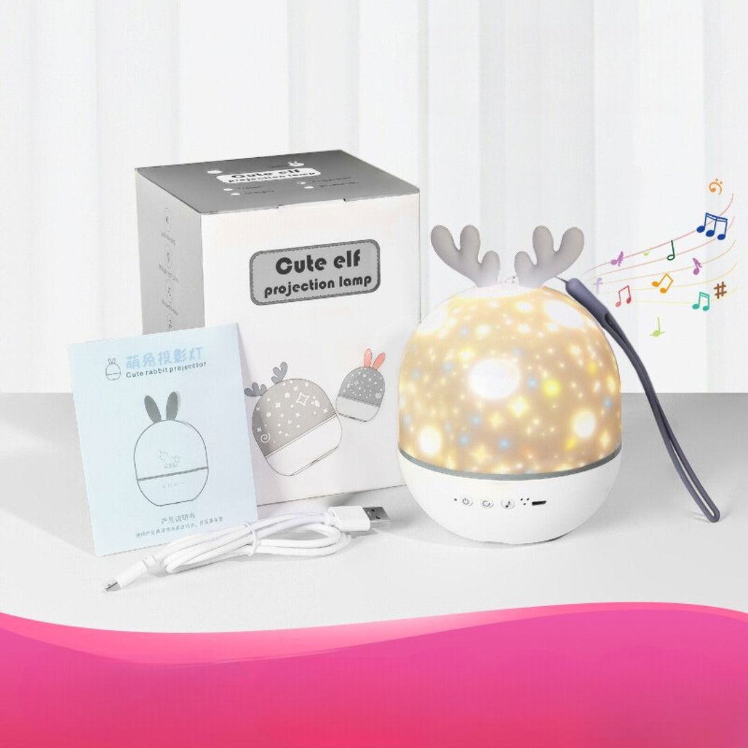 Magische Kinderkamerlamp met Sterreneffect