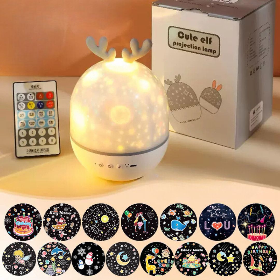 Magische Kinderkamerlamp met Sterreneffect