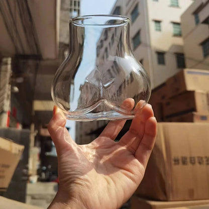 Elgeniek Glas met Vrouwelijke Rondingen