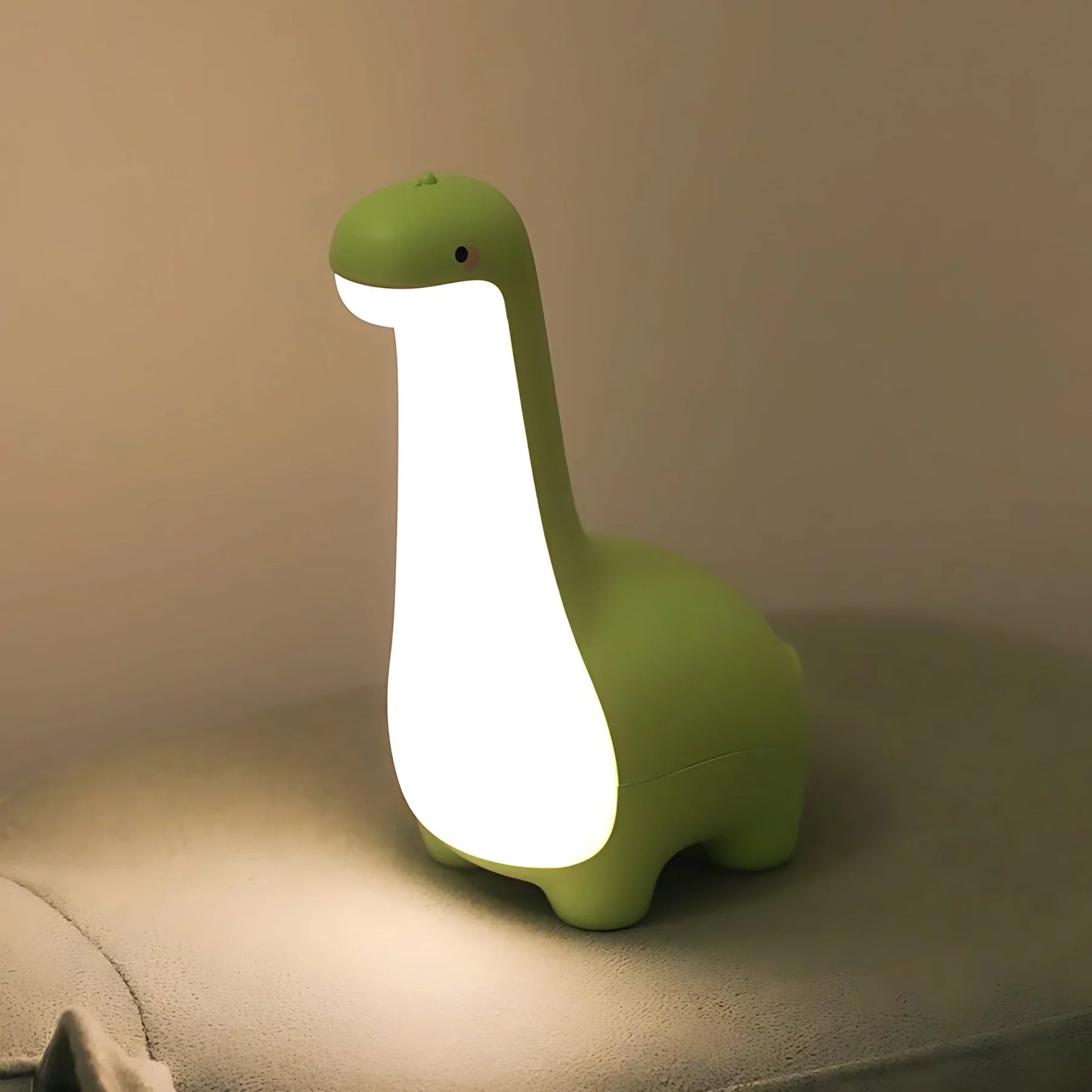 Led Dinosaurus Nachtlampje voor Kinderen - Zachte Verlichting voor Rustgevende Nachten