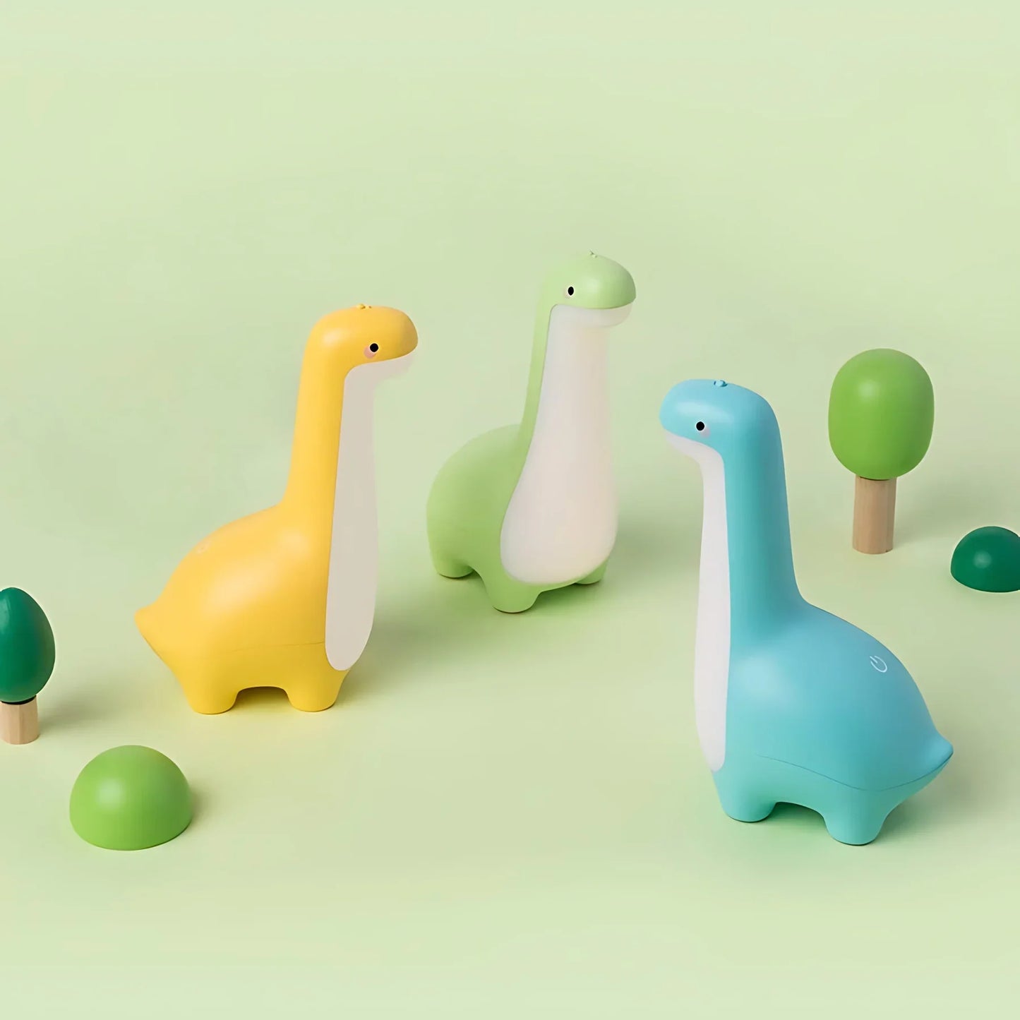 Led Dinosaurus Nachtlampje voor Kinderen - Zachte Verlichting voor Rustgevende Nachten